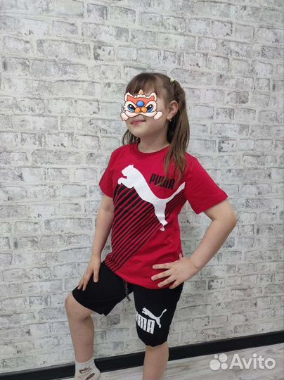 Костюм с шортами для мальчика Турция Puma 104-134