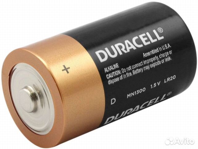Батарейка Duracell LR20/D-2BL