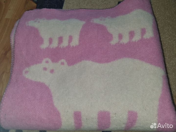 Одеяло из верблюжьей шерсти 80 на 130