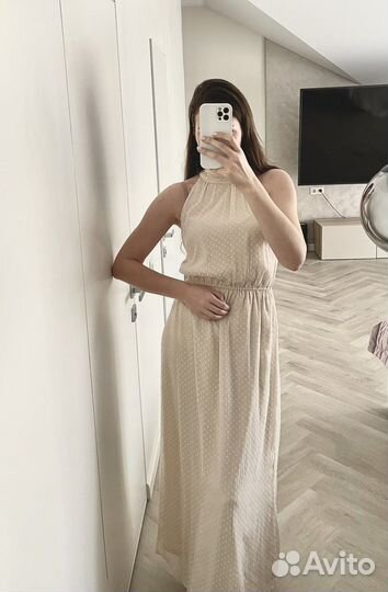 Вечернее длинное платье