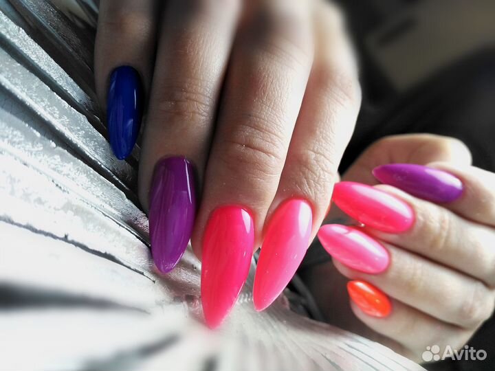 Маникюр с покрытием гель-лаком
