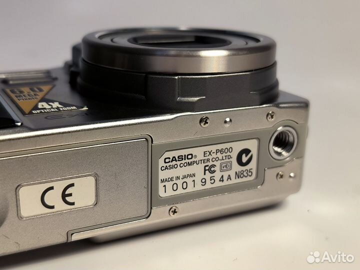 Компактный фотоаппарат Casio EX-P600 Япония