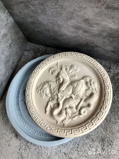 Силиконовая форма Панно Георгий Победоносец