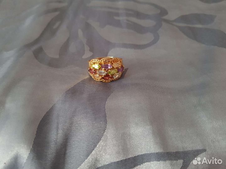 Кольцо серебро 925