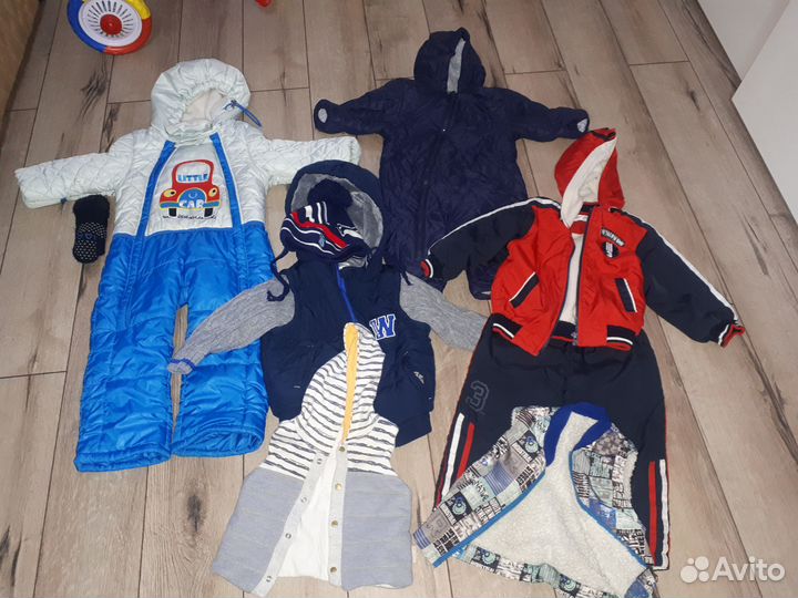 Детская одежда для мальчиков 62-86 пакетом
