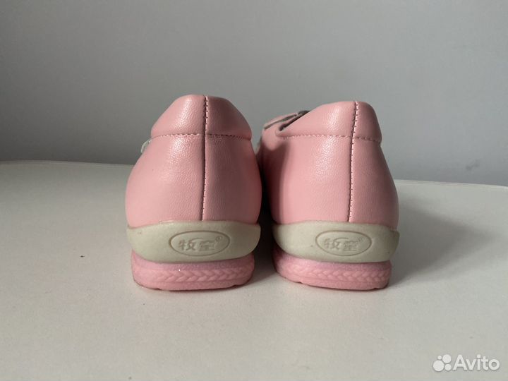 Туфли сандали для девочки кожа 35 36 розовые новые