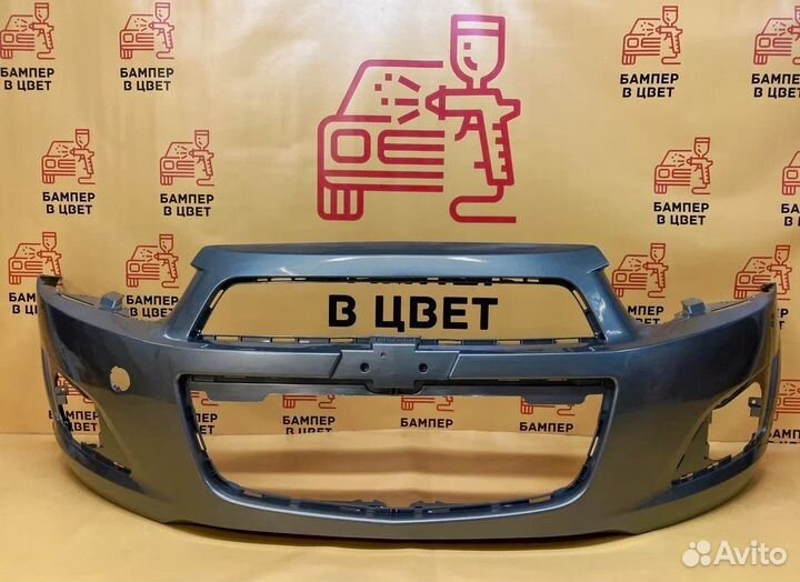 Бампер передний Chevrolet Aveo T300