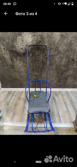 Детские санки с колесами