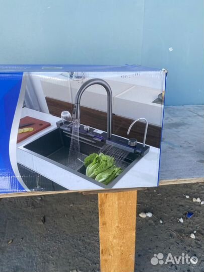 Кухонная мойка Gloria II nano black