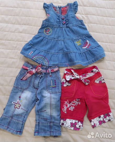 Детские вещи для девочки, р.6 мес