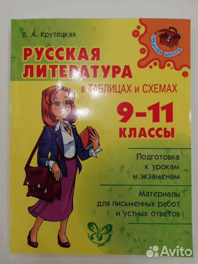 Русская литература в таблицах и схемах