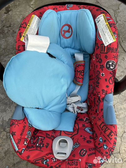 Автолюлька Cybex aton m F с базой isofixe