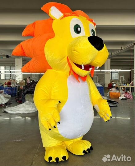 Ростовой костюм Капибара ростовая кукла. Новый