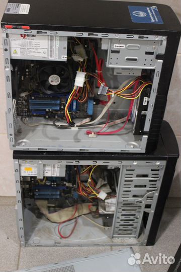 Корпуса mAtx inwin есть 2шт+ можно с бп, DVD