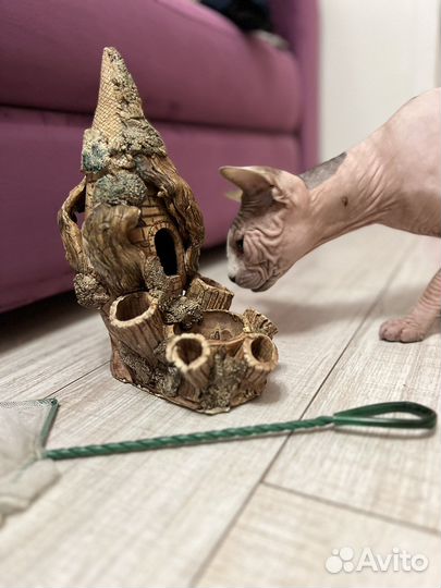 Декор для аквариума замок