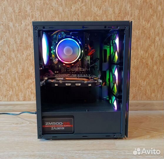 Игровой пк Ryzen 5+GTX 1060 3Gb+16Gb