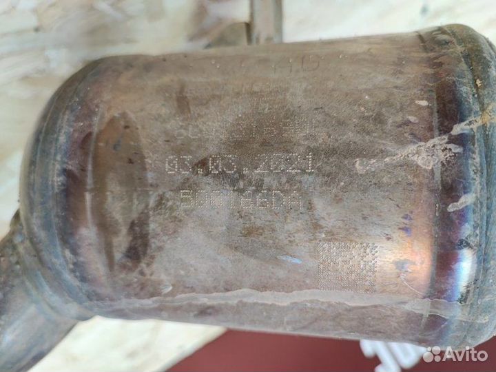 Приемная труба Skoda Rapid