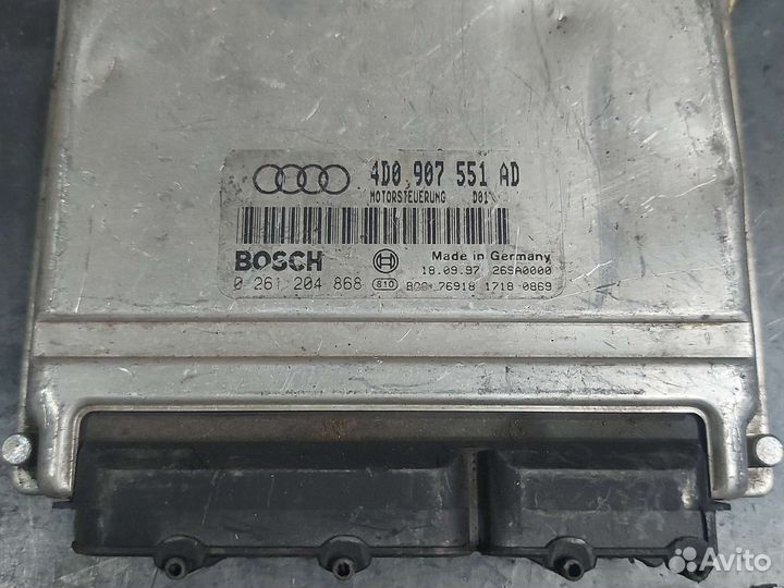 Эбу 4d0907551AD bosch блок управления