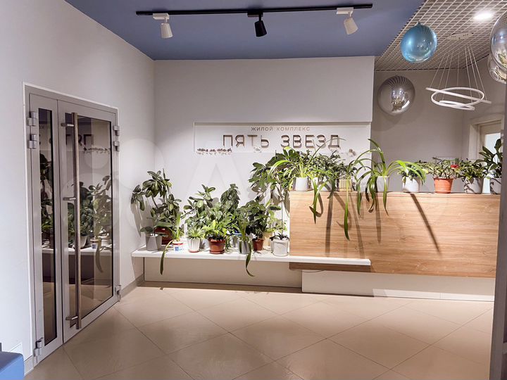 2-к. квартира, 64 м², 2/21 эт.