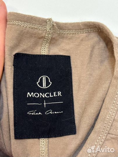 Футболка moncler & rick owens