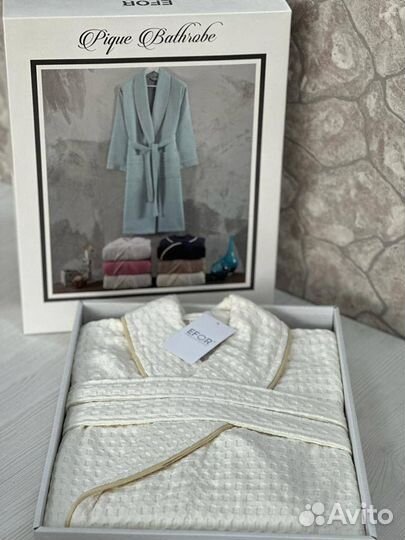 Халат вафельный Турция Efor Эфор