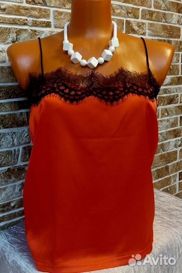 Майка атласная