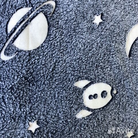 Плед двуспальный, светящийся