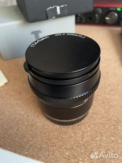 Объектив ttartisan 50mm 1.2 для Fujifilm X-mount