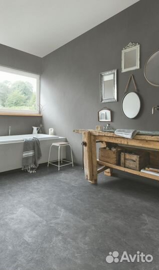 Ламинат SPC Quick-Step Vinyl SPC Мрамор серый