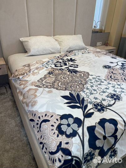 2-хсп. евро постельное бельё сатин ранфорс кретон