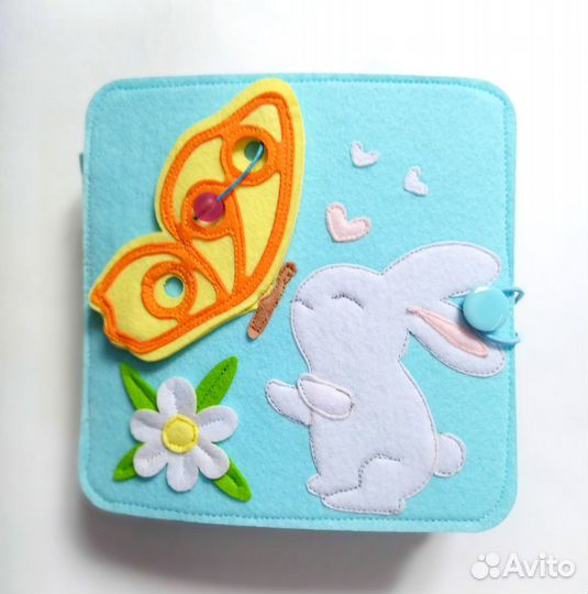 Развивающая книжка из фетра