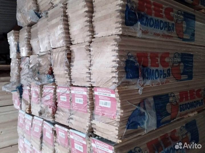 Евровагонка B 12,5х96х5000 Сосна