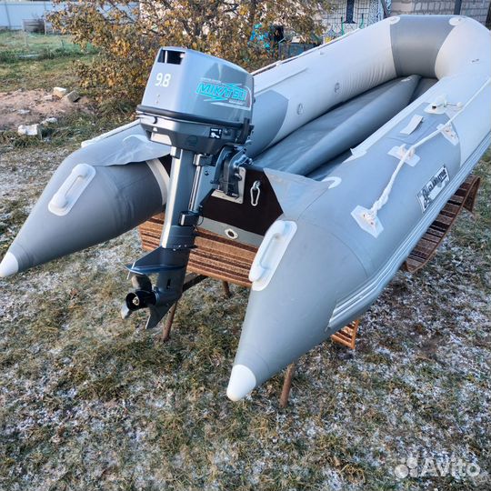 Лодка пвх 330 с мотором 9.8