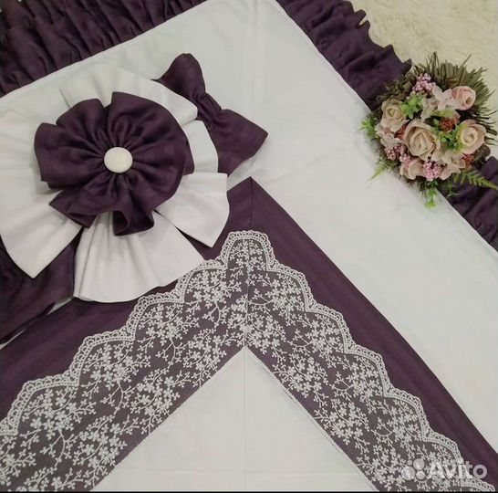 Конверт одеяло плед на выписку