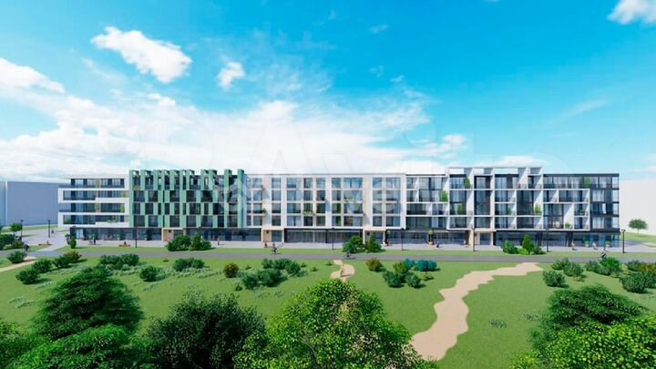 1-к. квартира, 46,3 м², 1/6 эт.