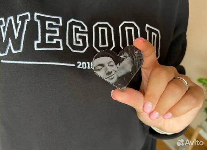 Брелок с фото