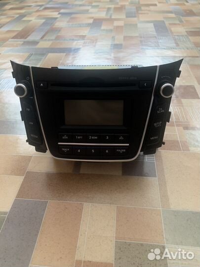 Штатная магнитола на hyundai i30