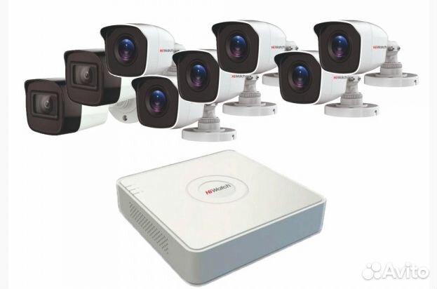Комплект видеонаблюдения хайвотч 8 камер
