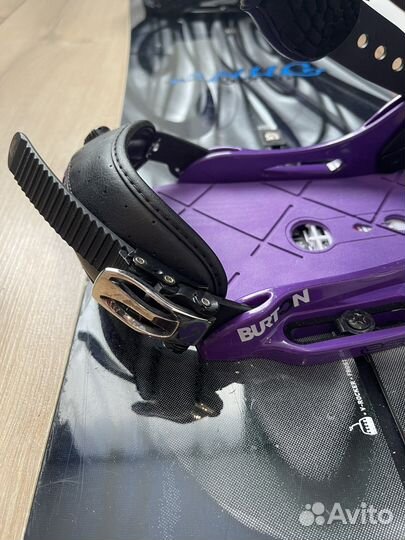 Сноуборд Burton Nug 142 + Крепления Burton Custom