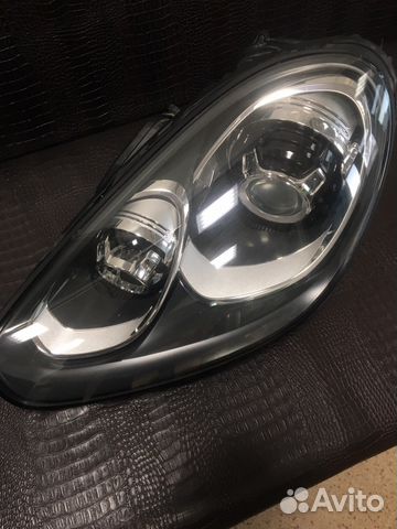 Porsche Cayenne 958 левая фара рестайлинг