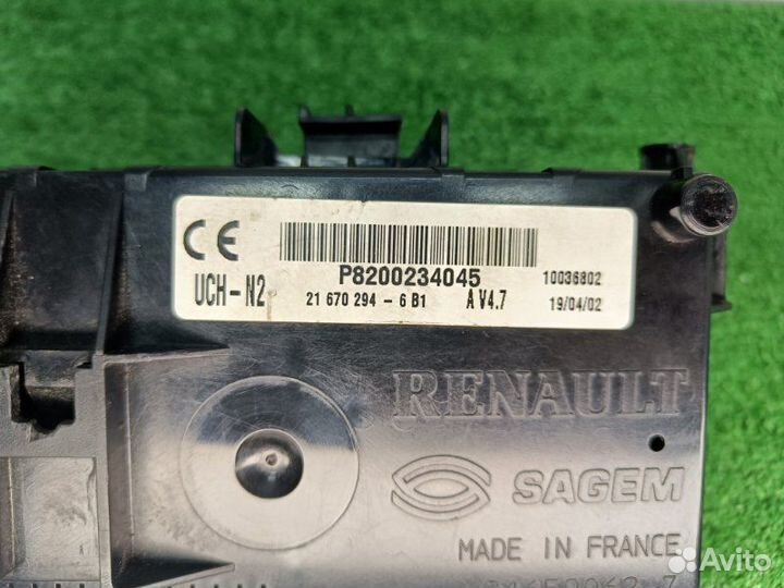 Блок комфорта Renault Clio хэтчбек (комби) K4JB