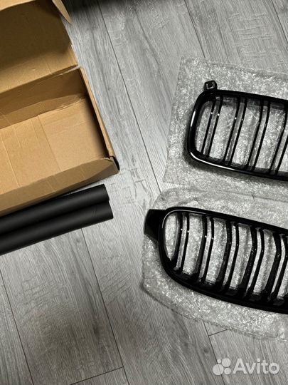 Решетка радиатора BMW F30 + накладки