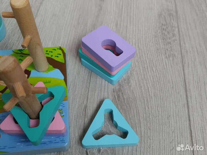 Развивающие игрушки дерево