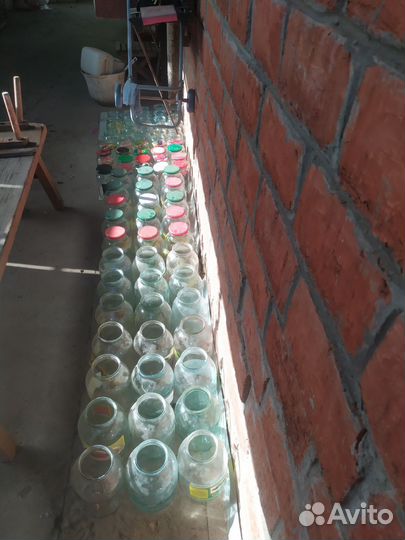 Банки стеклянные 2 л.1 л.0.8л