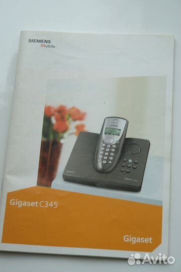 Радиотелефон Siemens Gigaset C345
