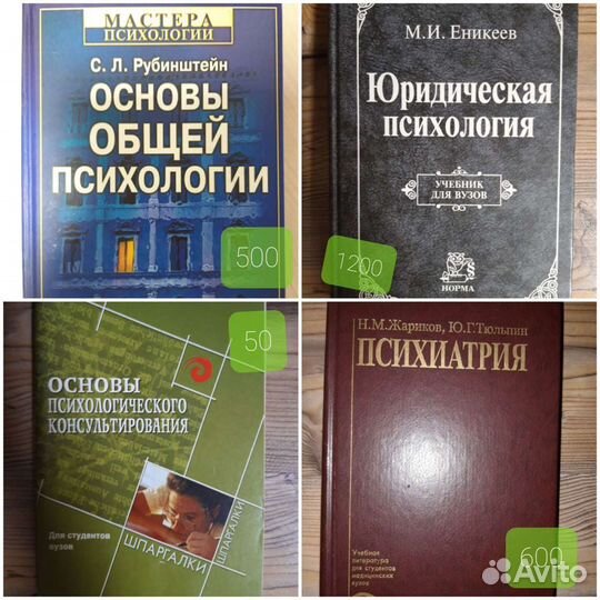 Книги психология