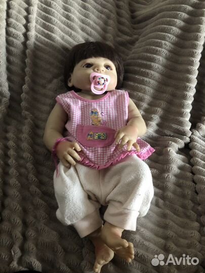 Кукла реборн силиконовая девочка