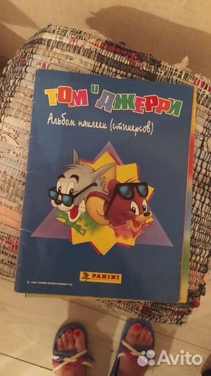 Журнал для наклеек Том и Джерри 1995г