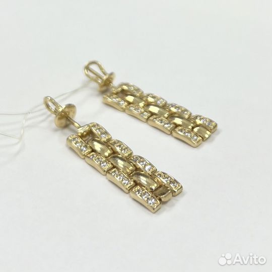 Золотые Серьги 585 Проба