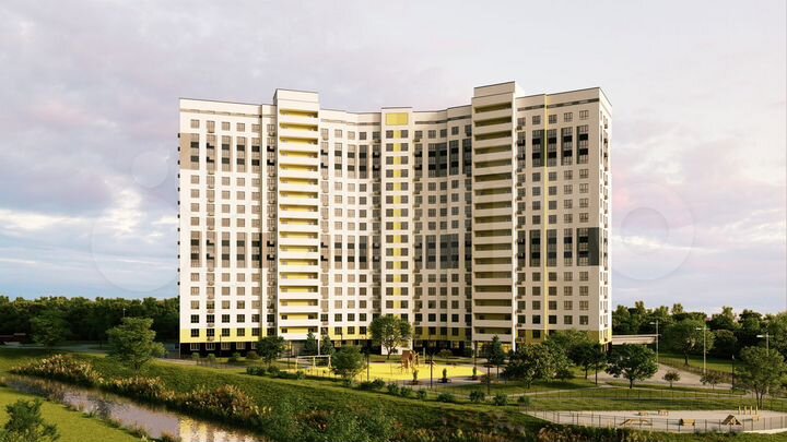 Квартира-студия, 28,5 м², 6/17 эт.